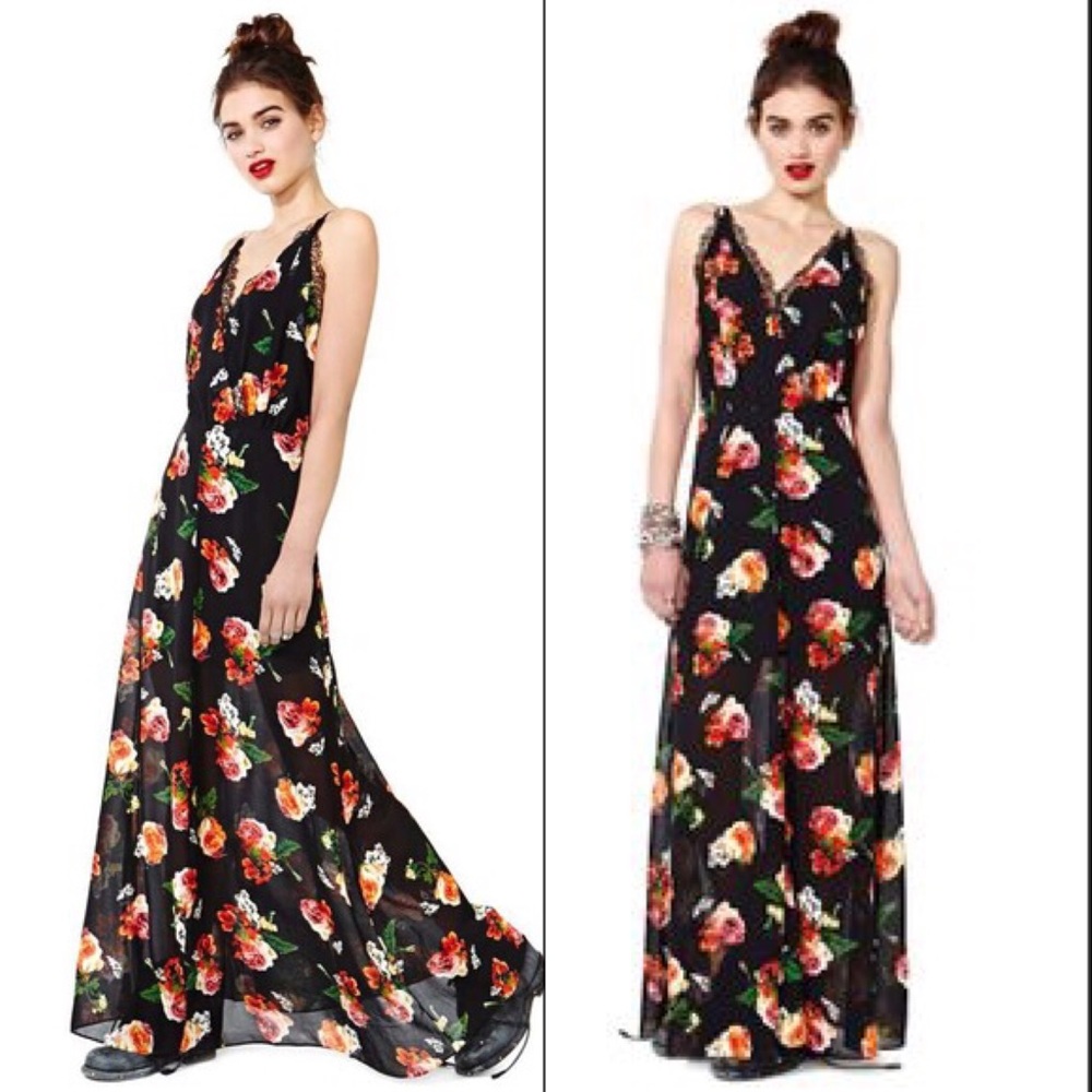Floral NASTY GAL Maxi